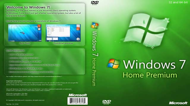 windows 7 home premium oa hp download